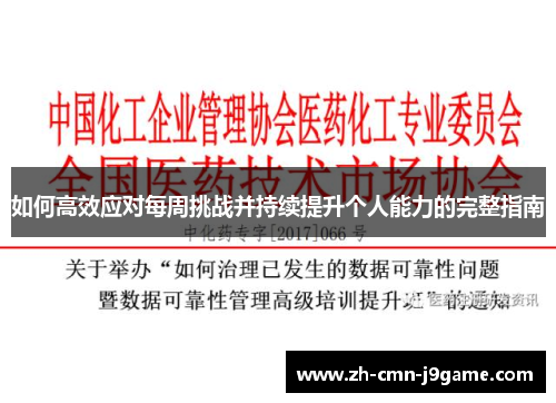 如何高效应对每周挑战并持续提升个人能力的完整指南